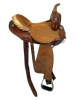 13.5 Inch Used Billy Cook Greenville Saddle - Image 5