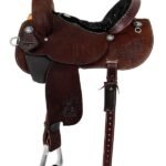 Double J barrel racer saddle Pozzi Pro SBP100B