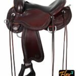 Circle Y trail saddle Julie Goodnight Teton 1760