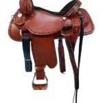 Dakota Roping Saddle: 14"-17"