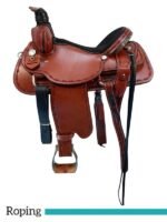 Dakota Roping Saddle: 14"-17"