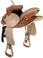 American Saddlery barrel racing saddle Ekto Five 818 819 - Image 4