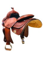 HR Hud Roberts reiner saddle western 14.5 to 16 inch 60 - Image 3