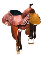 HR Hud Roberts reiner saddle western 14.5 to 16 inch 60 - Image 5