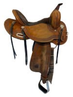 14.5 Inch Used Circle Y Cloverleaf Saddle - Image 5