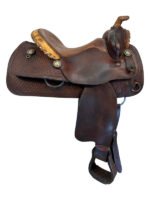 14.5 Inch Used Clebourne Ranch Saddle - Image 5
