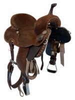14.5 Inch Used Double J Barrel Saddle - Image 4