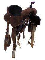 14.5 Inch Used Double J Legend Barrel Saddle - Image 4