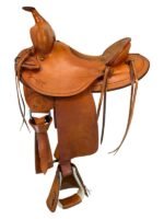 14.5 Inch Used Harry Jones Ranch Saddle