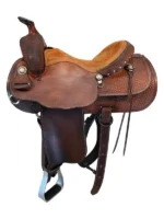 14.5Inch Used Longhorn Billy Cook Trail Saddle 445