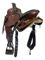 17 Inch Used Timberline Trail Saddle - Image 3