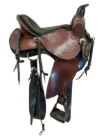 17 Inch Used Timberline Trail Saddle - Image 2