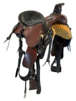 17 Inch Used Timberline Trail Saddle - Image 4