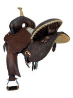 14 Inch Used Circle Y Martha Josey Saddle - Image 2