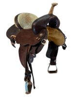 14 Inch Used Circle Y Martha Josey Saddle - Image 4