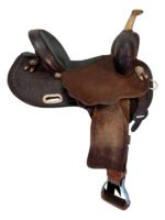 14 Inch Used Circle Y Ultimate Cash Copper Barrel Saddle Medium Tree 1179 - Image 5