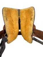 14 Inch Used HR Hud Roberts Barrel Saddle - Image 3