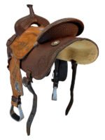 14 Inch Used Martin Barrel Saddle - Image 2