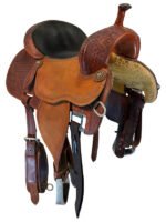 HOLD 2026/03/05c 14 Inch Used Martin Barrel Saddle X Wide Tree Sherri Cervi Crown C - Image 4