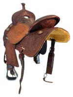 13.5 Inch Used Martin Crown Barrel Saddle - Image 2