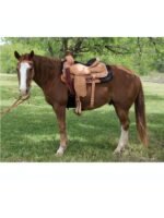 14-16 Inch Circle Y Guthrie Roping Saddle - Image 4