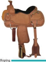 14-16 Inch Circle Y Guthrie Roping Saddle - Image 2