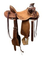 HR Hud Roberts ranch saddle Elite Wade 14 to 17.5 inch - Image 4