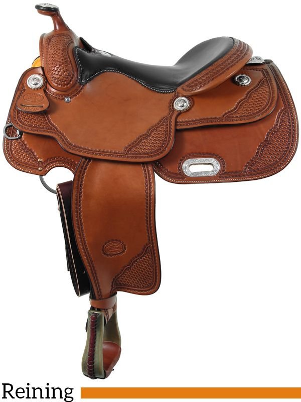 15-15-5-or-16-billy-cook-classic-reiner-saddle-bi-9602-76 Billy Cook reiner saddle Classic 15 to 17 inch 9602 - Image 1
