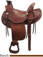Dakota Wade tree saddle 15 to 17 inch 809