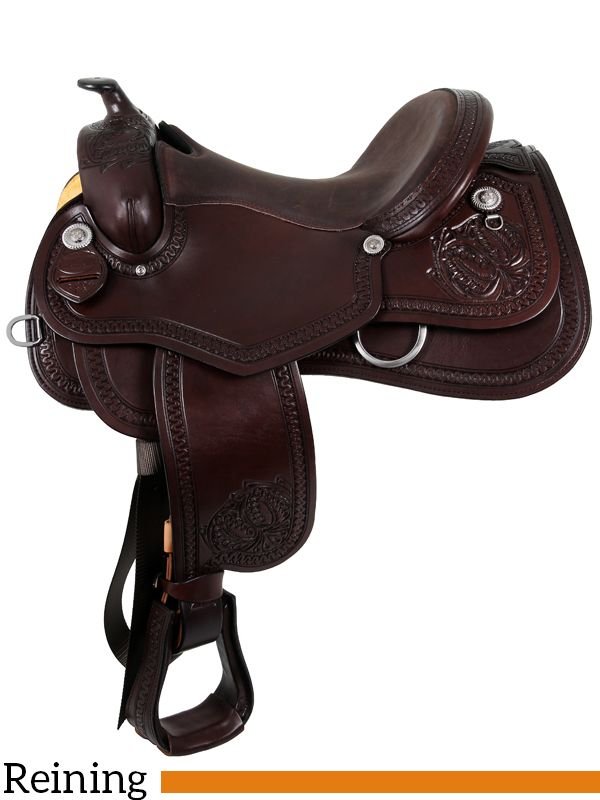 15-16-17-south-bend-saddle-co-reining-saddle-2704-126 South Bend Reining Saddle 2704 - Image 1