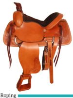 American Saddlery roping saddle American All Around 750 - Image 2