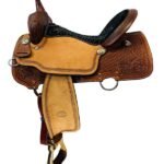 Billy Cook Barrel Racing Saddle: 14"-16"