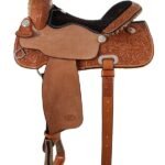 Billy Cook barrel saddle Half Breed 14 to 16 inch