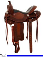 Billy Cook trail saddle Tipton 15.5 to 17 inch - Image 2