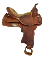15.5 Inch Used Alamo Saddlery Trail Saddle - Image 5