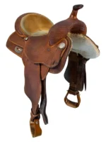 15.5 Inch Used Alamo Saddlery Trail Saddle - Image 2