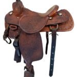 15.5 Inch Used Bill Gromer Roping Saddle