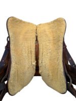 15.5 Inch Used Bill Gromer Roping Saddle - Image 3