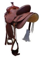15.5 Inch Used Billy Cook Rancher Saddle - Image 2