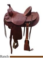 15.5 Inch Used Billy Cook Rancher Saddle