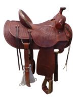 15.5 Inch Used Billy Cook Rancher Saddle - Image 3