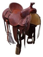 15.5 Inch Used Billy Cook Rancher Saddle - Image 4