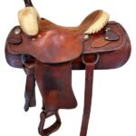 15.5 Inch Used Billy Cook Roping Saddle