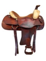 15.5 Inch Used Billy Cook Roping Saddle - Image 5