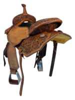 15.5 Inch Used Circle Y Barrel Saddle - Image 2