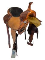 15.5 Inch Used Circle Y Barrel Saddle - Image 4