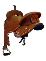 15.5 Inch Used Circle Y JBN Saddle - Image 2
