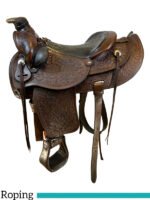 15.5 Inch Used Colorado Saddlery Roping Saddle