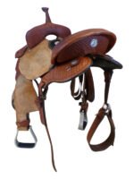 15.5 Inch Used Double J Intimidator Barrel Saddle - Image 2