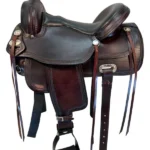 15.5 Inch Used Hilason Trail Saddle